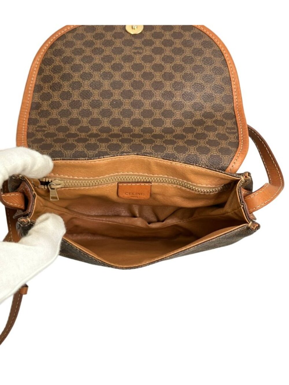 Celine Shoulder Bag Brown - Picture 5 of 8